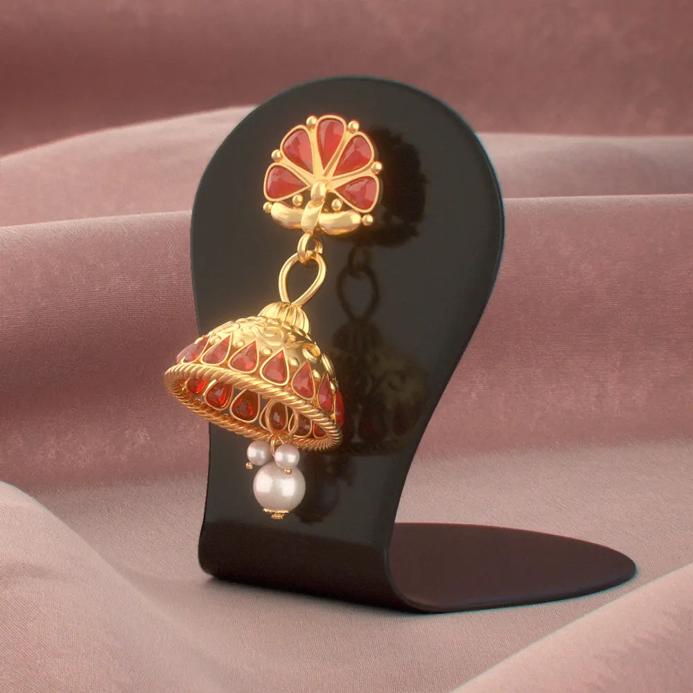 Gold Ear Rings single